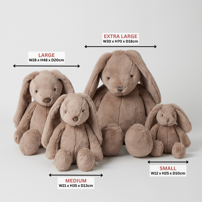 TAUPE BUNNY LARGE