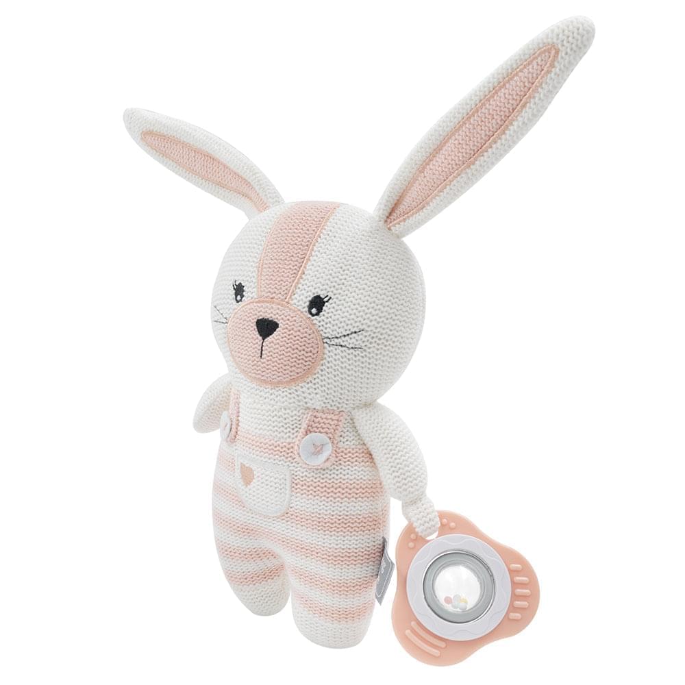 兔子可抱抱活動絨​​毛玩具