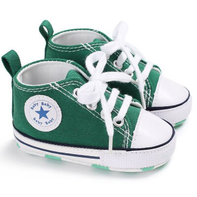 GREEN BABY SHOES