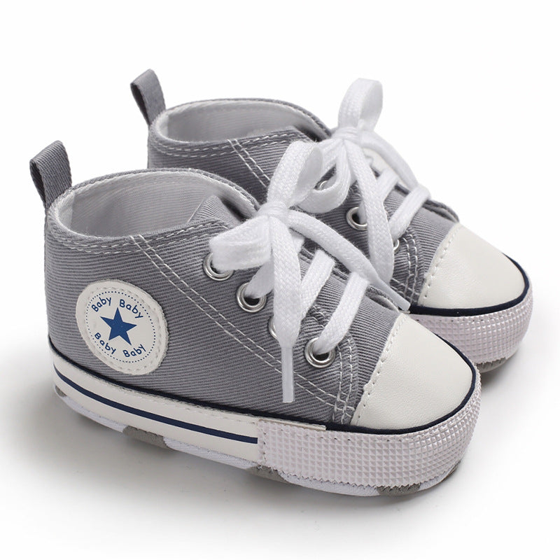 GREY BABY SHOES