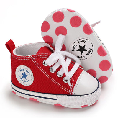 RED BABY SHOES