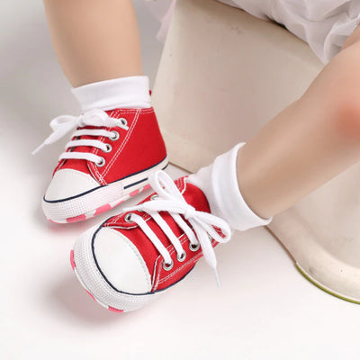 RED BABY SHOES