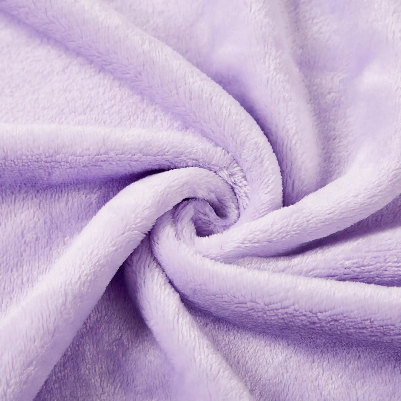 MAUVE BABY BLANKET FLANNEL WITH SATIN EDGING